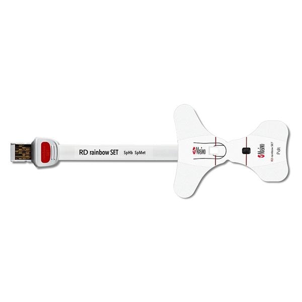 RD rainbow SET Adhesive Sensor Pedo Not Made with Natural Rubber Latex 10/Bx