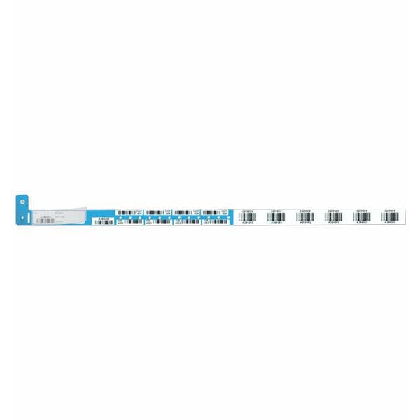 Securline Blood Wristband Poly Blue Adult / Pediatric 150/Bx