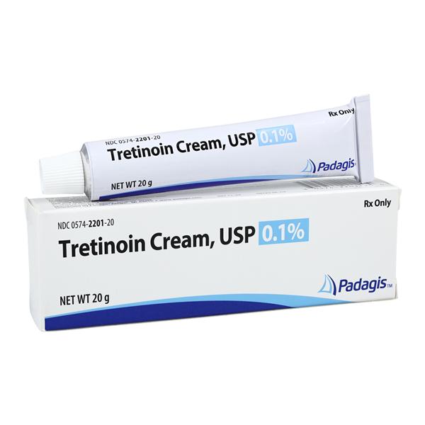 Tretinoin Topical Cream 0.1% Tube 20gm Each
