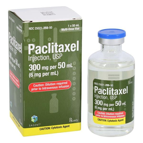 Paclitaxel Injection 6mg/mL MDV 50mL Each