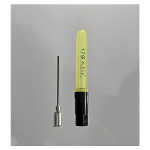 Blunt Needle 17gx1-1/2" Pale Green Luer Lock Cap & Sheath 25/Bx, 4 BX/CA