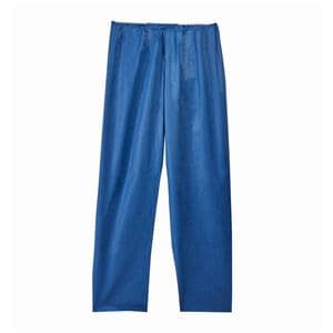 Scrub Pant Linen Like Non Woven Material 6X Large Blue 30/Ca