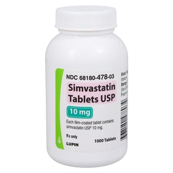 Simvastatin 10mg Each