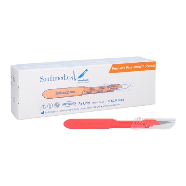 Disp Retractable Surgical Scalpel Scalpel #11 Stainless Steel/Nylon Sheath Strl