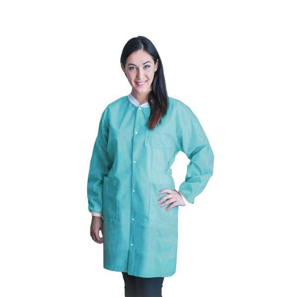 FitMe PPE Lab Coat Small White 50/Ca