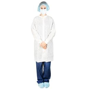 Lab Coat Multi Layer SMS 2X Large White 50/Ca