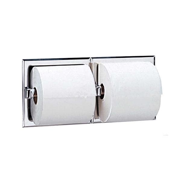 Toilet Tissue Dispenser Bright Polished Ea