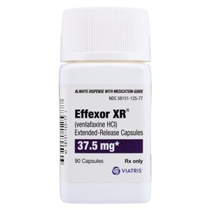 Effexor XR Capsules 37.5mg Bottle 90/Bt