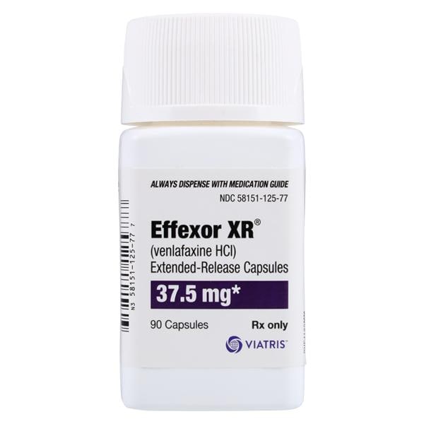 Effexor XR Capsules 37.5mg Bottle 90/Bt