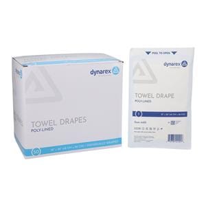 18x26" Sterile Surgical Towel Drape Non-Fenestrated, 6 BX/CA