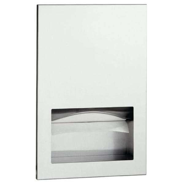 Paper Towel Dispenser Satin Finish Stainless Steel Ea