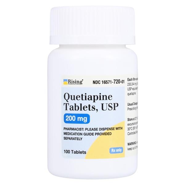 Quetiapine Fumarate Tablets 200mg Bottle Each