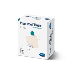 Proximel Basic Foam Non-Border Dressing 4x4" Sterile Square Non-Adhesive Wt/Tn