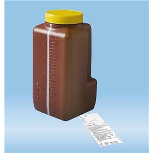 Urine Container 3L Polyethylene 30/Ca