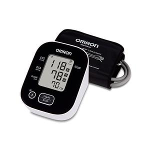Omron Blood Pressure Monitor Black/White Latex Free Upper Arm Digital Display Ea, 10 EA/CA