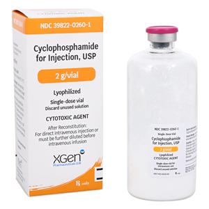 Cyclophosphamide Lypholized 2gm Each