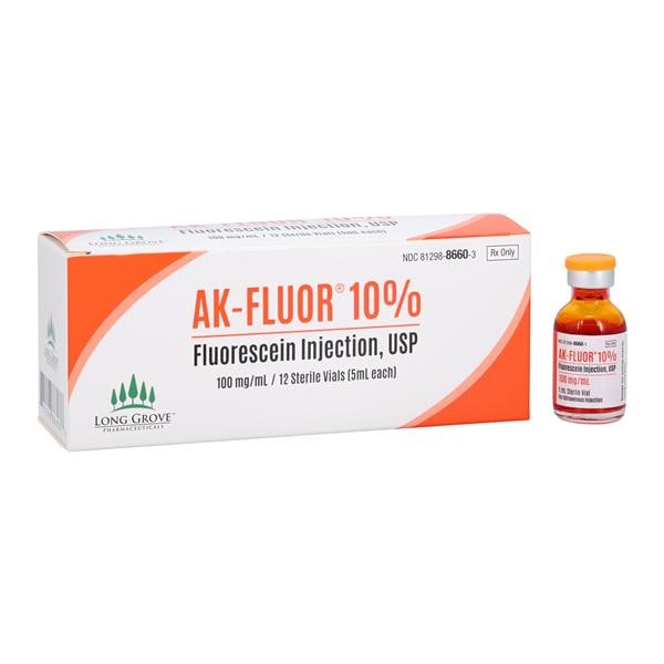 AK-Fluor Injection 10% SDV 5mL 12/Package