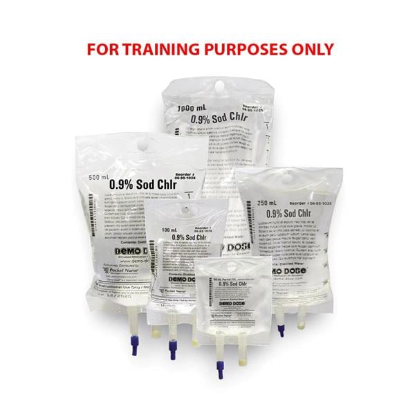 Sim IV Fluid .9% NaCl IV Fluid Simulate Ea