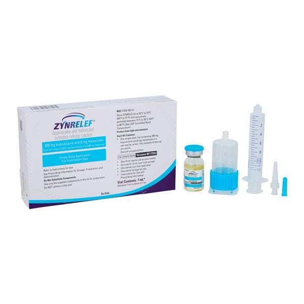 Zynrelef Extended-Release Injection 200mg/6mg Kit Each
