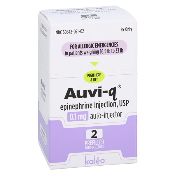 Auvi-Q Injection 0.1mg Box 2/Package