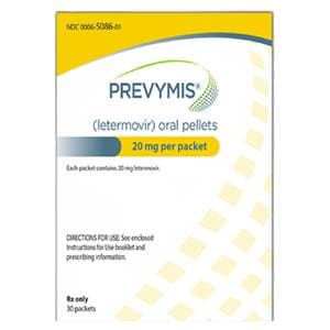 Prevymis Oral Pellets 20mg Packets 30/Package