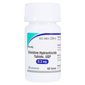 Clonidine HCl 0.3mg Each