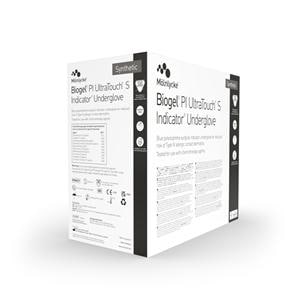 Biogel PI UltraTouch S Polyisoprene Surgical Undergloves 8 Blue