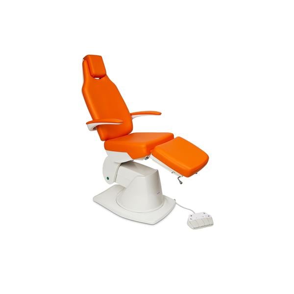 KANO Podiatry Chair New Orange 500 Lb