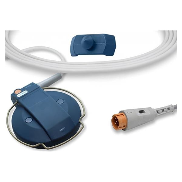 Philips Toco Transducer Refurbished f/ M1350, M1351A, Srs 50 / 50A 10' Gray Ea