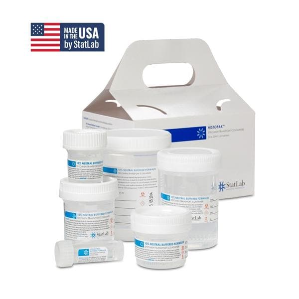 StatClick Prefilled Jar 10% Neutral Buffered Formalin 7mL 100/Ca