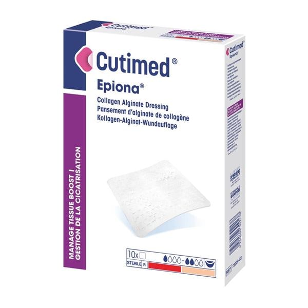 Cutimed Epiona 90% Native Bovine Collagen Wound Dressing 2x2" Sterile Square LF