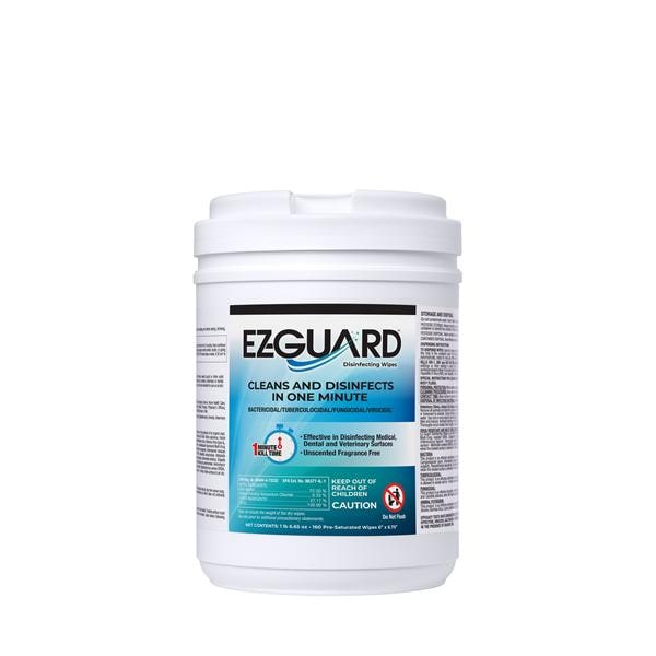 EZ-Guard Disinfecting Wipes 160ct / Canister Ea
