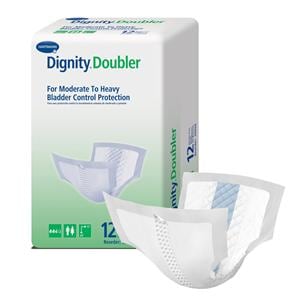 Dignity Doubler Incontinence Liner Moderate Absorbency 13x24" 72/Ca