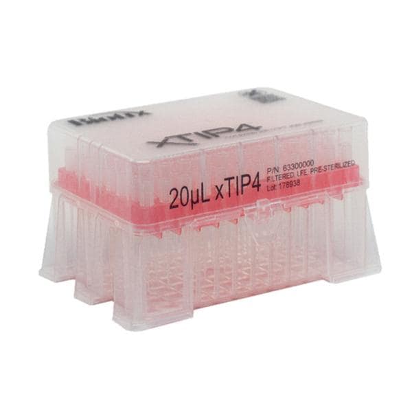 xTIP4 Pipette Tips 0.1-20uL Sterile 960/Pkg