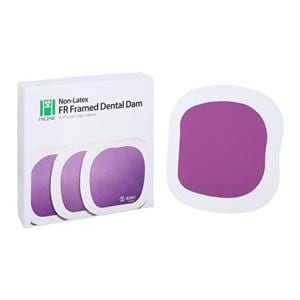 Hygenic Dental Dam Not Made With Natural Rubber Latex Prpl Frm Sz Stnd Pkg