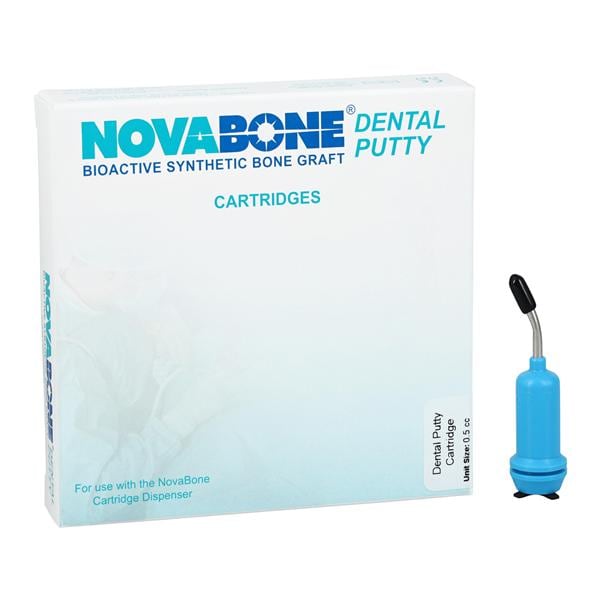 NovaBone Cartridge Synthetic Mineral 0.5cc 2/Pk
