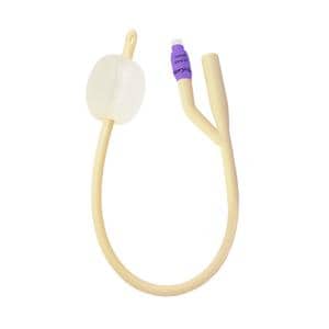 TruCath 2-Way Foley Catheter Silicone Elastomer Coated Latex 22Fr 30mL