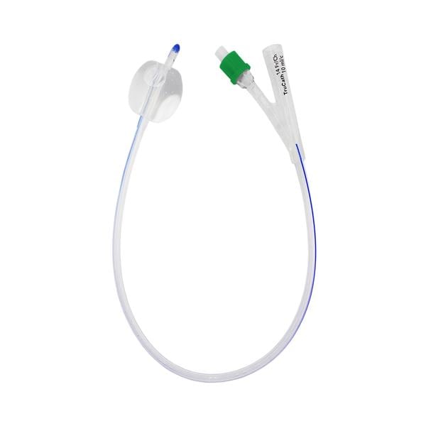 TruCath 2-Way Foley Catheter 100% Silicone 14Fr 10mL