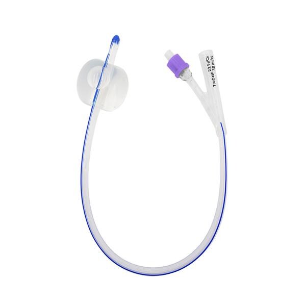 TruCath 2-Way Foley Catheter 100% Silicone 22Fr 30mL