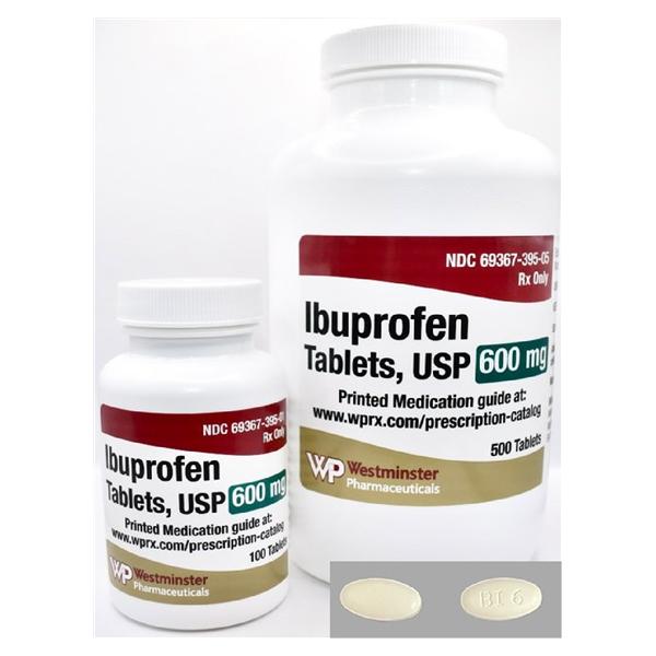 Ibuprofen Tablets 600mg Bottle Each