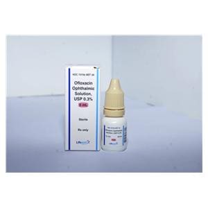 Ofloxacin Ophthalmic Solution 0.3% Bottle 5mL Each