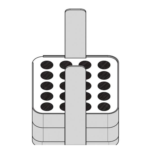 Rotor Adapter For 20 Reaction Vessels Ea