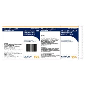 Kedbumin Injection 25% Vial 50mL Each