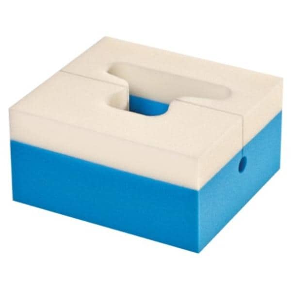 AliSoft Patient Positioner 9.5x10.75x7" Rectangle White/Blue