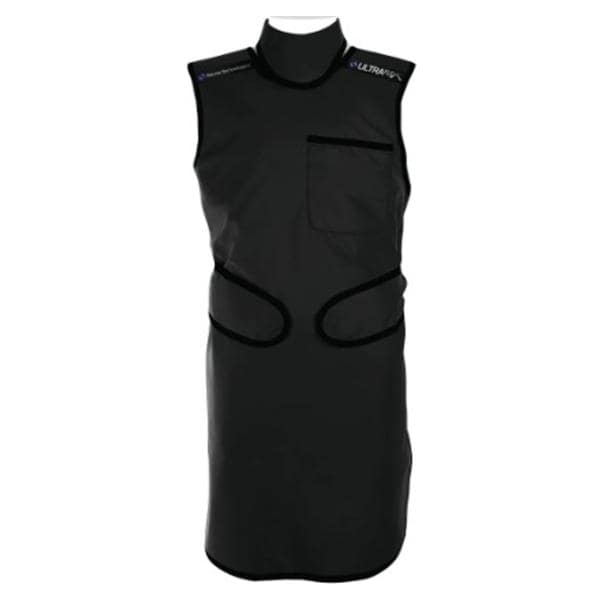 Ready to Go UltraFlex X-Ray Apron Blk Ltwt Ld-Fr 40x25 .5 Frnt Prtctn W/ Clr Ea