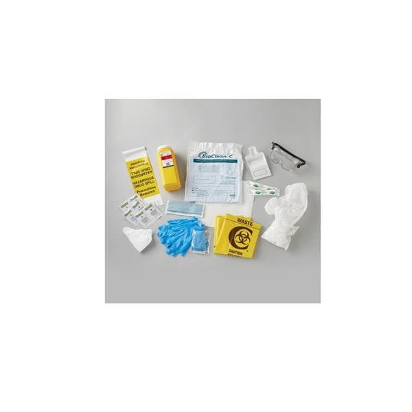 Chemo Spill Kit Clear Bag Ea