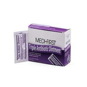 Triple Antibiotic Ointment 0.5gm 0.5gm 25/Bx