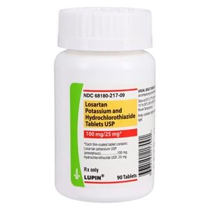Losartan Potassium/HCTZ Tablets 100/25mg Bottle Each