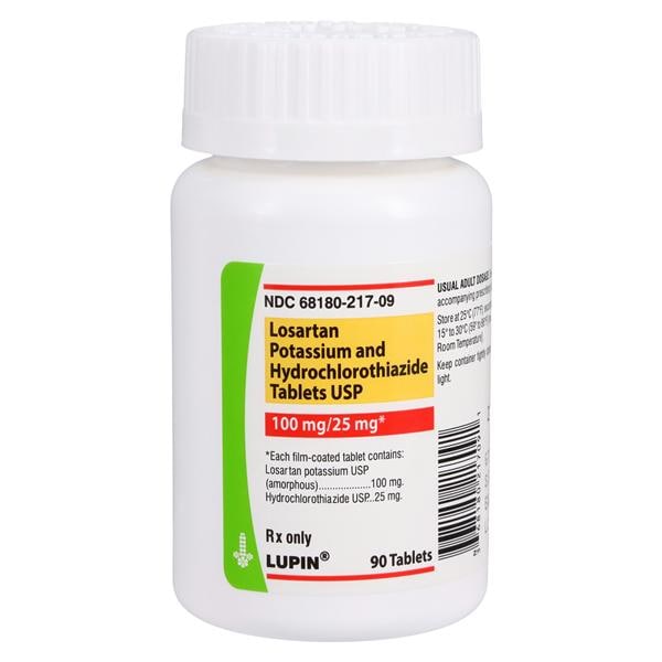 Losartan Potassium/HCTZ Tablets 100/25mg Bottle Each