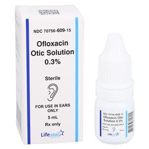 Ofloxacin Otic Solution 0.3% Bottle 5mL Each